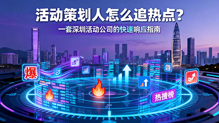深圳活動策劃公司如何迅速響應(yīng)市場